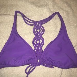 PURPLE BIKINI TOP
